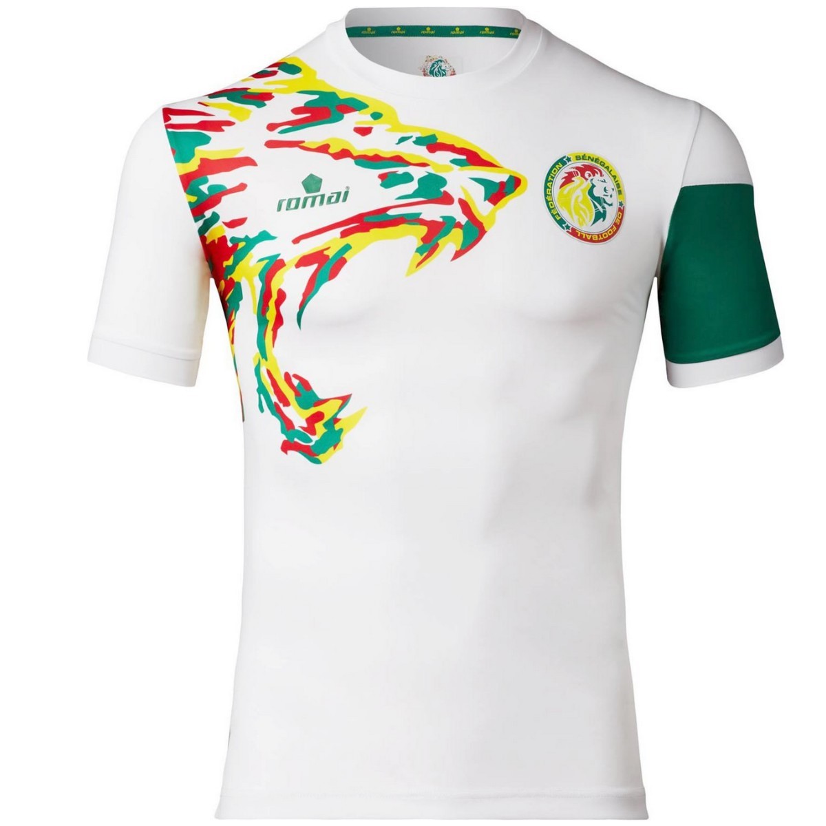 Maglia calcio nazionale Senegal Home 2017/18 - Romai - SportingPlus.net