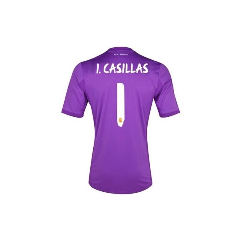 Camiseta Portero Real Madrid 3ª Junior Iker Casillas 2014/2015