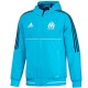 Olympique Marseille training Präsentationsanzug 2017/18 light blue - Adidas