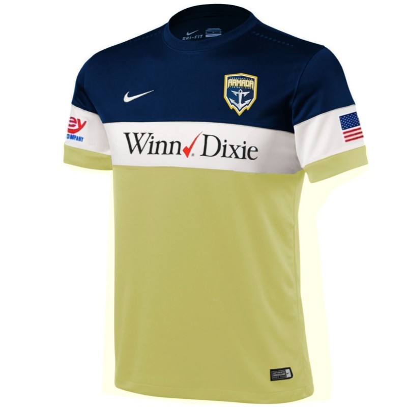 Rose kleur vijand Rubber Jacksonville Armada Home football shirt 2016 - Nike - SportingPlus.net