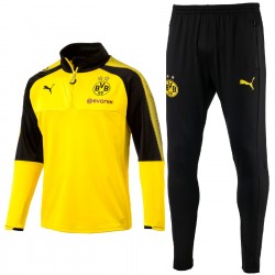 black and yellow puma tracksuit