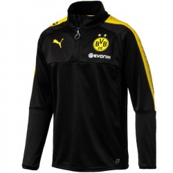 Borussia Dortmund BVB tech trainingssweat 2017/18 schwarz - Puma