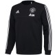 Sudadera negra de entreno Manchester United 2017/18 - Adidas