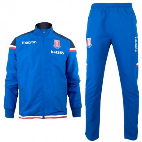 Stoke City FC training Präsentationsanzug 2017/18 - Macron