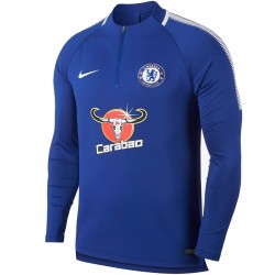 Chelsea FC sudadera tecnica de entreno azul 2017/18 - Nike
