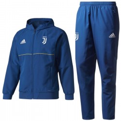 Survetement de presentation Juventus 2017/18 bleu - Adidas