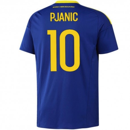 Camiseta de futbol Bosnia y Herzegovina primera 2016/17 Pjanić 10 - Adidas