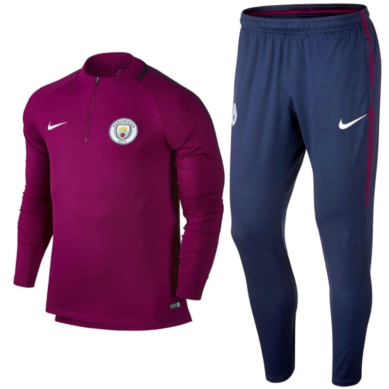 Manchester City FC Tech Trainingsanzug 2017/18 violet ...