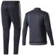 Survetement Tech d'entrainement Manchester United 2017/18 gris foncé - Adidas