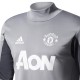 Survetement Tech d'entrainement Manchester United 2017/18 gris - Adidas