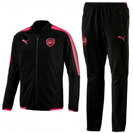Chandal de entreno/presentacion negro Arsenal 2017/2018 - Puma