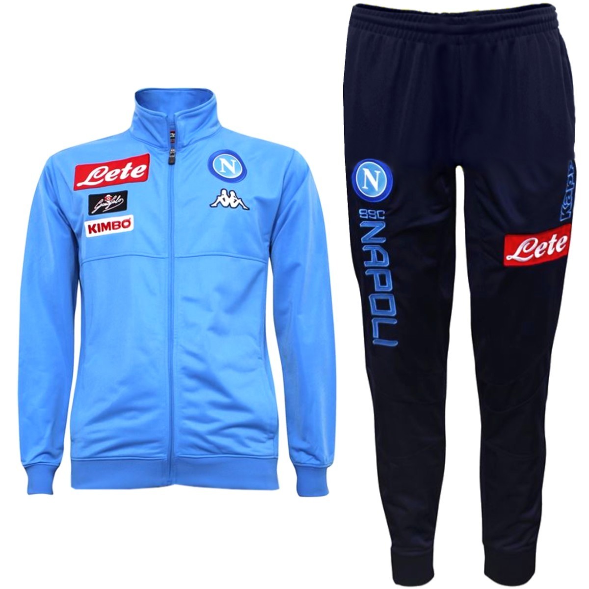 SSC Napoli Player Trainingsanzug 2017/18 - Kappa - SportingPlus.net