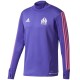 Olympique Marseille violet Eu training tech sweatshirt 2017/18 - Adidas