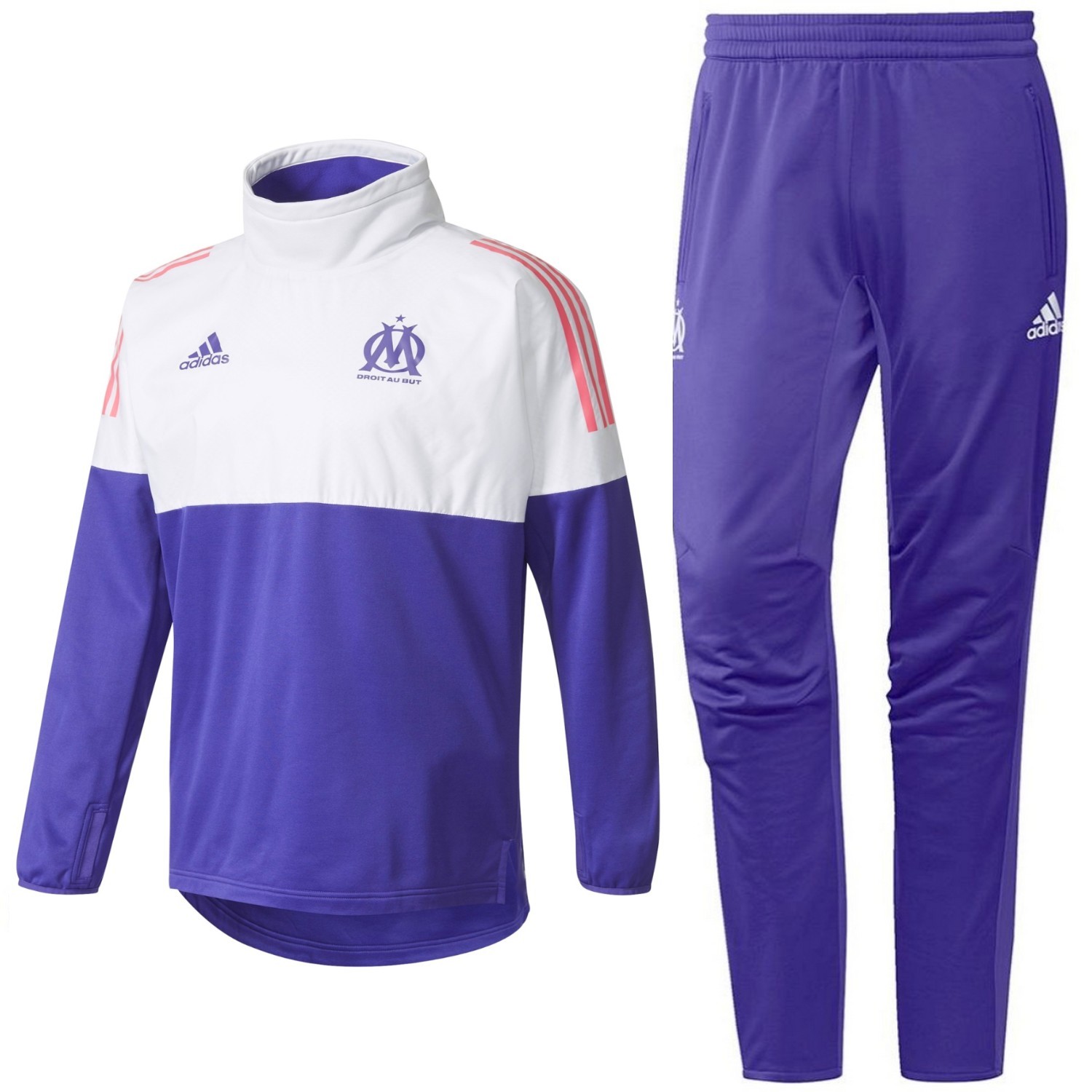 Tuta tecnica da allenamento Hybrid Olympique Marsiglia Eu 2017/18 - Adidas
