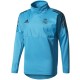 Real Madrid light blue UCL training tech sweatshirt 2017/18 - Adidas