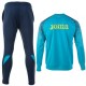 Survetement sweat d'entrainement Villarreal CF 2017/18 bleu - Joma