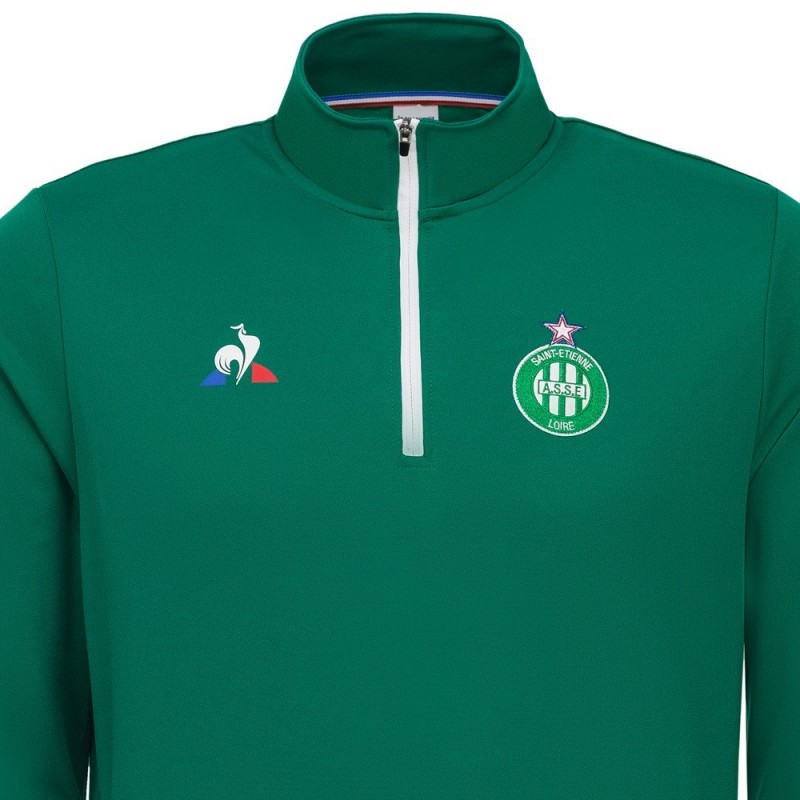 ASSE Saint Etienne FuBball tech trainingsanzug 2017 18 Le Coq Sportif
