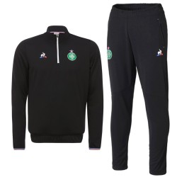 ASSE Saint-Étienne Fußball tech trainingsanzug 2017/18 schwarz - Le Coq Sportif