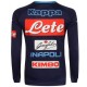 Sudadera azul de entreno SSC Napoli 2017/18 - Kappa