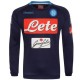 Sudadera azul de entreno SSC Napoli 2017/18 - Kappa