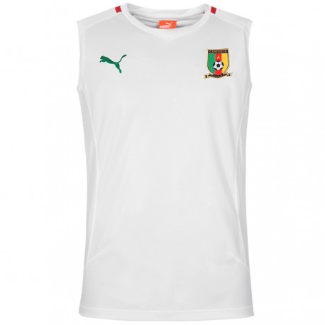 Camerun camiseta sin mangas de entreno 2016 blanco - Puma