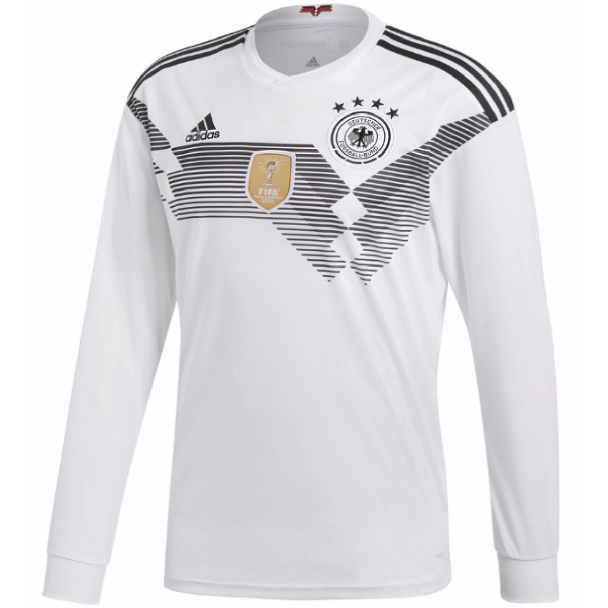 Moretón Caducado cebolla Camiseta seleccion Alemania Copa del Mundo 2018 primera mangas largas -  Adidas