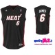 Maglia Basket Miami Heat 2010/11 by Adidas - Lebron 6