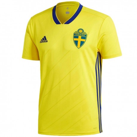 Maillot de foot Suède domicile 2018/19 - Adidas
