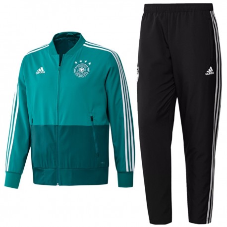 Survetement de presentation Allemagne 2018/19 vert - Adidas