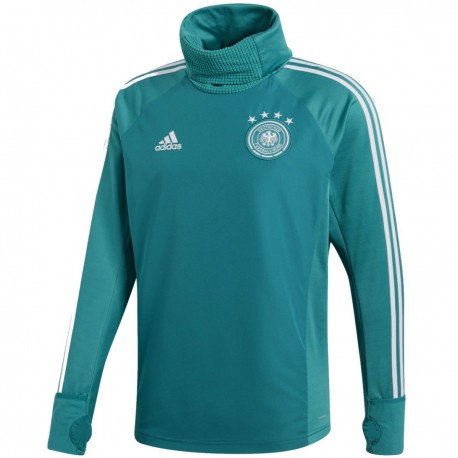 Sudadera tecnica Polar verde seleccion Alemania 2018/19 - Adidas