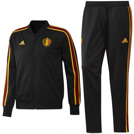 Belgium players training bench tracksuit 2018 19 Adidas