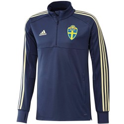 Sudadera tecnica de entreno seleccion Suecia 2018/19 - Adidas