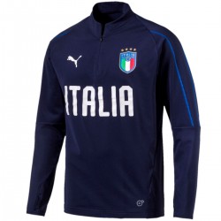 Felpa tecnica allenamento nazionale Italia 2018/19 navy - Puma