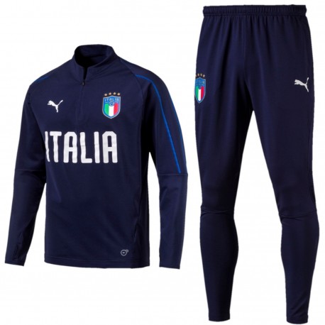 Italien-Nationalmannschaft Technical Trainingsanzug 2018/19 navy - Puma