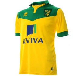 Norwich City FC primera camiseta de fútbol 2014/15 - Errea