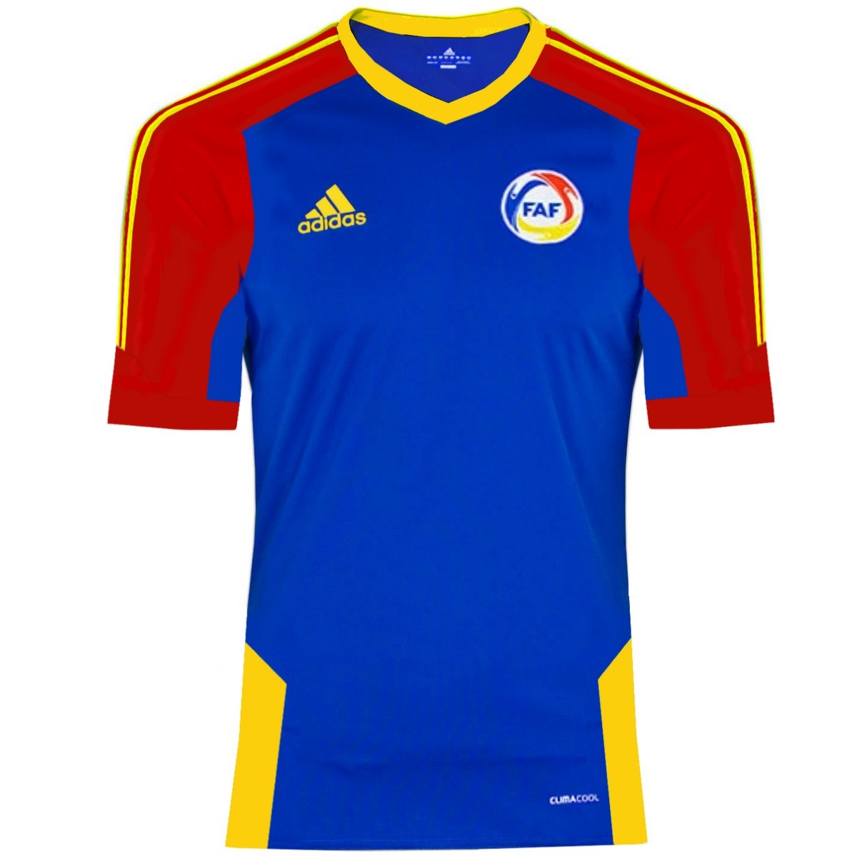 Legítimo medio móvil Seleccion de Andorra segunda camiseta 2014/16 - Adidas
